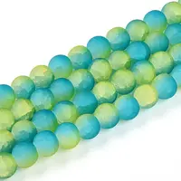 Crackle Glass Beads