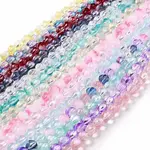 Transparent Glass Beads Strands