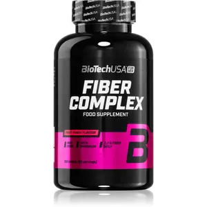 BioTechUSA Fiber Complex žvýkací tablety s vlákninou příchuť Fruit Punch 234 g