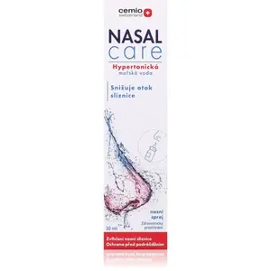 Cemio Nasal Care Hypertonická mořská voda nosní sprej pro zklidnění nosní sliznice 30 ml