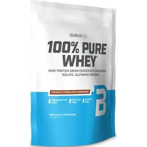 BioTechUSA 100% Pure Whey syrovátkový protein příchuť Coconut & Chocolate 1000 g