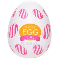Tenga Egg Curl jednorázový masturbátor 1 ks