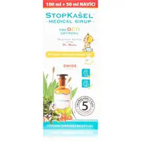 Dr.Weiss STOPKAŠEL Medical sirup od 1 roku sirup při rýmě a nachlazení 150 ml