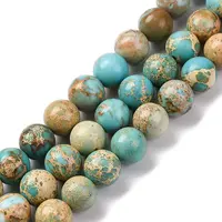 Dyed Natural Regalite/Imperial Jasper/Sea Sediment Jasper Beads Strands