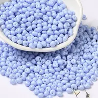 6/0 Opaque Baking Paint Glass Seed Beads