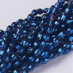 Electroplate Glass Beads Strands