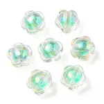 UV Plating Rainbow Iridescent Acrylic Beads