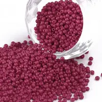 11/0 Grade A Baking Paint Glass Seed Beads