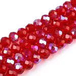 Electroplate Glass Beads Strands