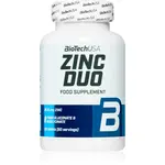 BioTechUSA Zinc Duo tablety pre správne fungovanie organizmu 60 tbl