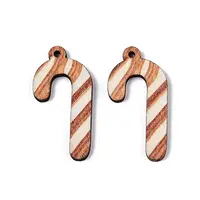 Printed Poplar Wood Pendants