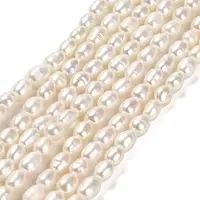 Natural Cultured Freshwater Pearl Beads Strands