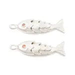 Brass Micro Pave Clear Cubic Zirconia Pendants