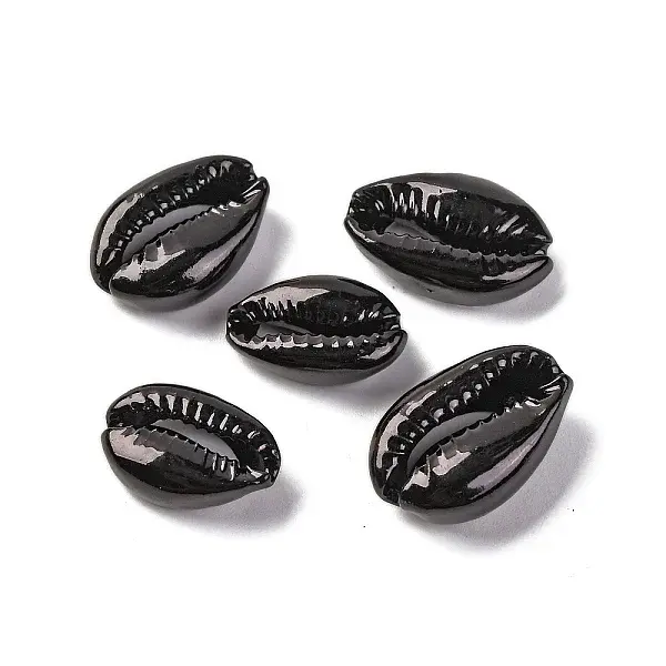 Baking Paint Cowrie Shell Beads