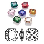 Pointed Back K9 Glass Rhinestone Cabochons
