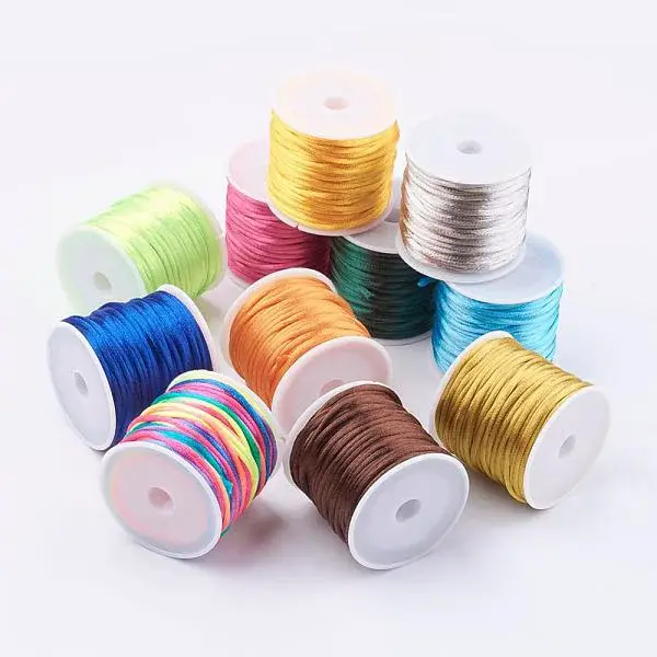 Nylon Satin Rattail Cords