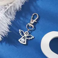 Alloy & Glass Pearl Angel Pendant Decorations
