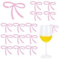 40Pcs Acrylic Wine Glass Charms