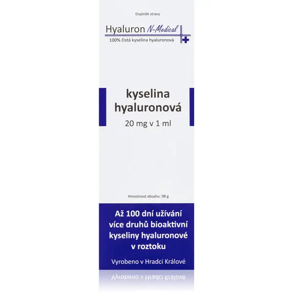N-Medical Hyaluron kapky pro dehydratovanou suchou pleť 100 ml