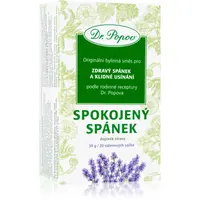 Dr. Popov Spokojený spánek bylinný čaj na podporu spánku a regenerácie 20x1.5 g