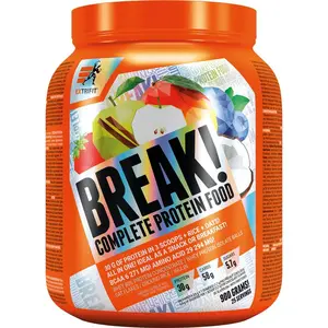 Extrifit Protein Break kompletné jedlo príchuť Raspberry 900 g