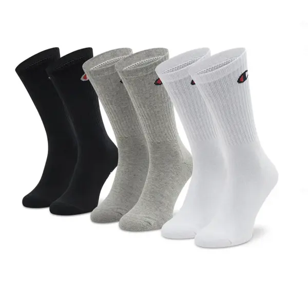Champion 3pk Crew Socks 39/42