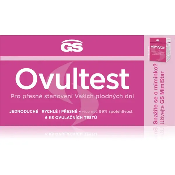 GS Ovultest ovulační test 6 ks