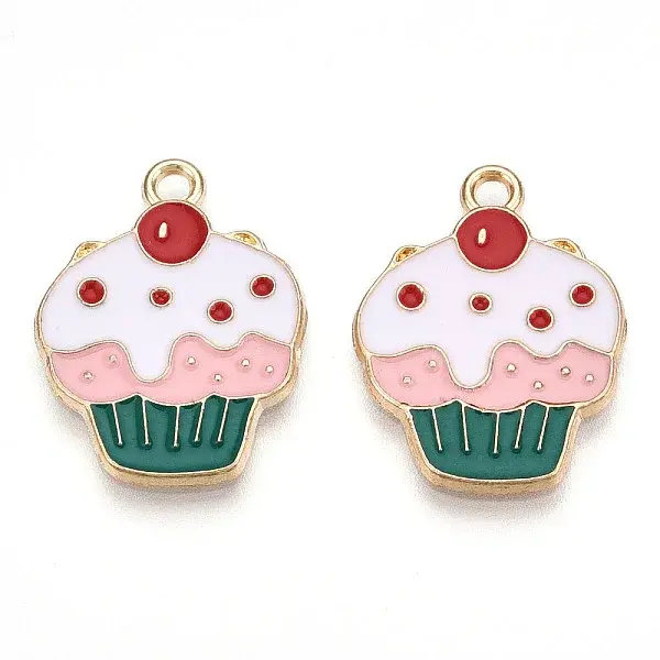 Eco-Friendly Alloy Enamel Pendants