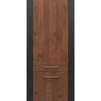 Policová skříň naomi 5 l/p - ořech/wenge