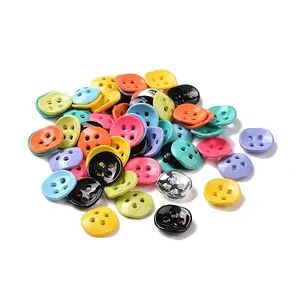 Spray painted Alloy Buttons