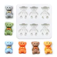 Bear Shape DIY Silicone Molds