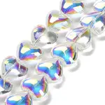 Electroplate Glass Beads Strands