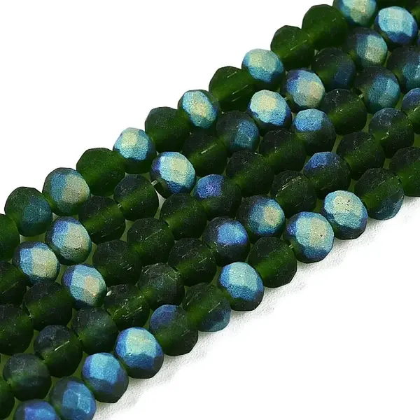 Transparent Glass Beads Strands