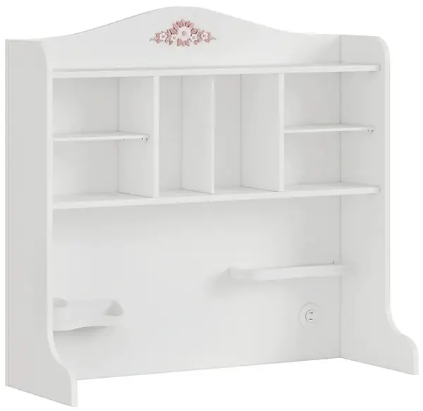 Nástavec na malý psací stůl ballerina - bílá