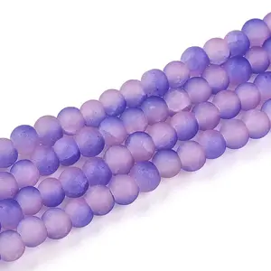 Crackle Glass Beads