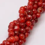 Natural Striped Agate/Banded Agate Bead Strands