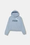 Dětská mikina Puma ESS 2 COLOR No. 1 Logo? Short Length Hoodie TR G