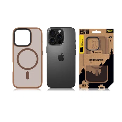 Zadní kryt MagForce Hyperstealth pro Apple iPhone 16 pro, mocha mouse