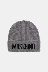 Moschino  čepice pánská s příměsí vlny