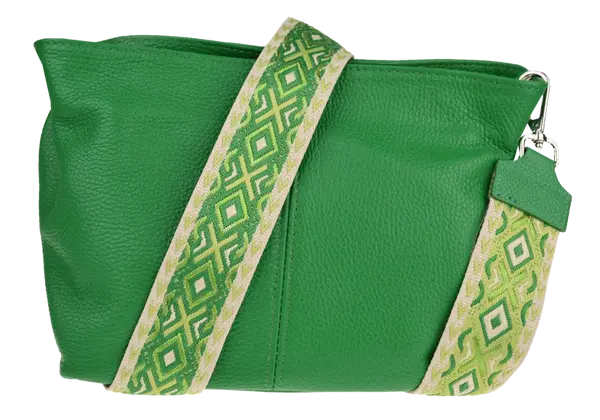 NovaKabelka.cz Batilda Verde s přídavným popruhem VIII