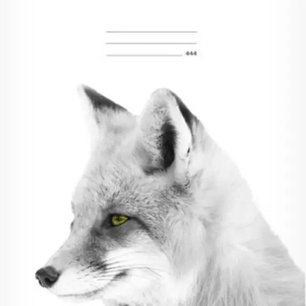 Školní sešit LUX A4 444, Liška