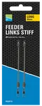Preston innovations závěska feeder links stiff 2 ks - long 80 mm