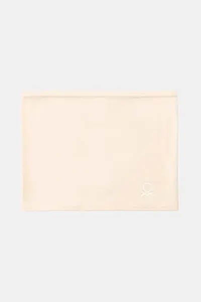 Dětský nákrčník United Colors of Benetton béžová barva, 6HMQGU00C