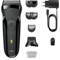 Braun Series 3 300 elektrický holicí strojek Black 1 ks