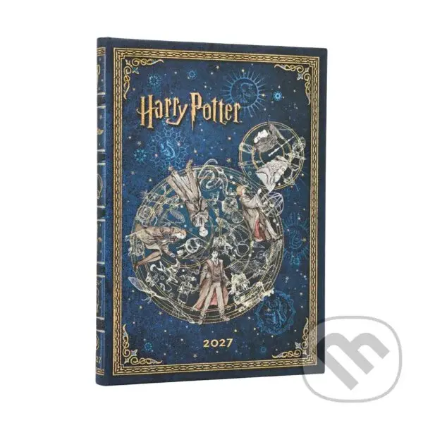 Paperblanks - 12-mesačný týždenný diár Legends of Hogwarts Diary 2027