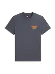 Tommy Jeans Tričko  opálová / žltá / tmavosivá / jasne červená