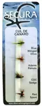 Secura flyfishing mušky cul de canard 4 ks
