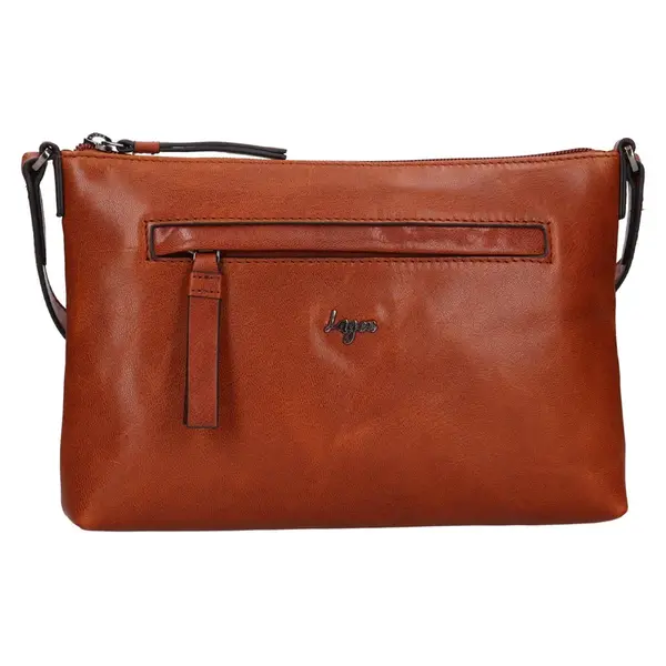 Dámská crossbody kabelka Lagen Mao - koňak