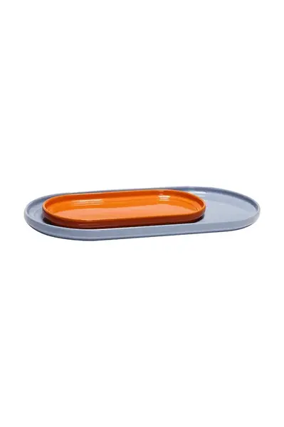 Hübsch Sada táců Hübsch Amare 29 x 15 / 43 x 22 cm 2-pack