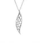 Modesi Elegantní náhrdelník ze stříbra M41056 (řetízek, přívěsek)